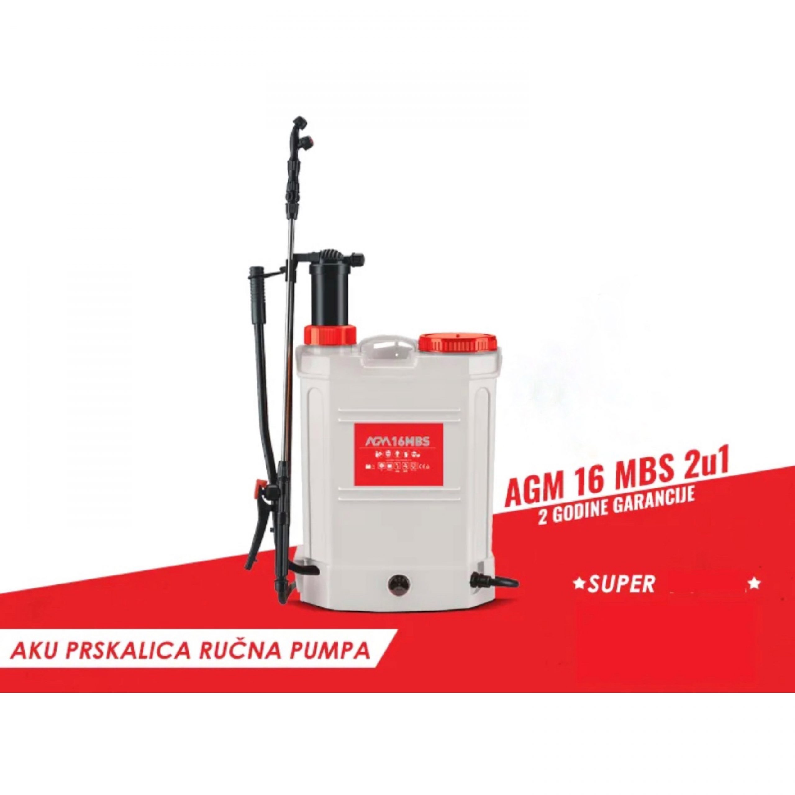 Akumulatorska ledjna prskalica