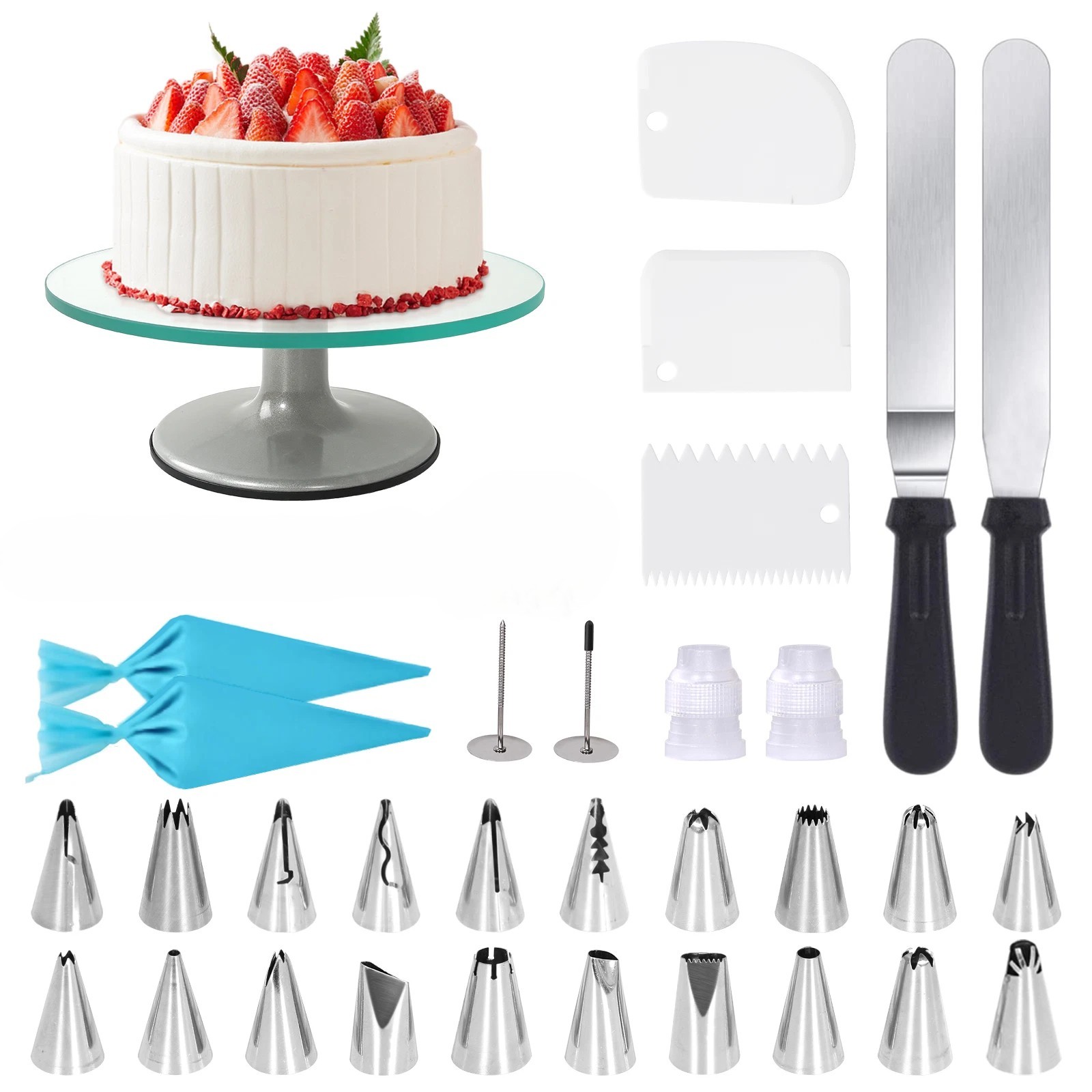 Set za Dekoraciju Torti – 66 Delova