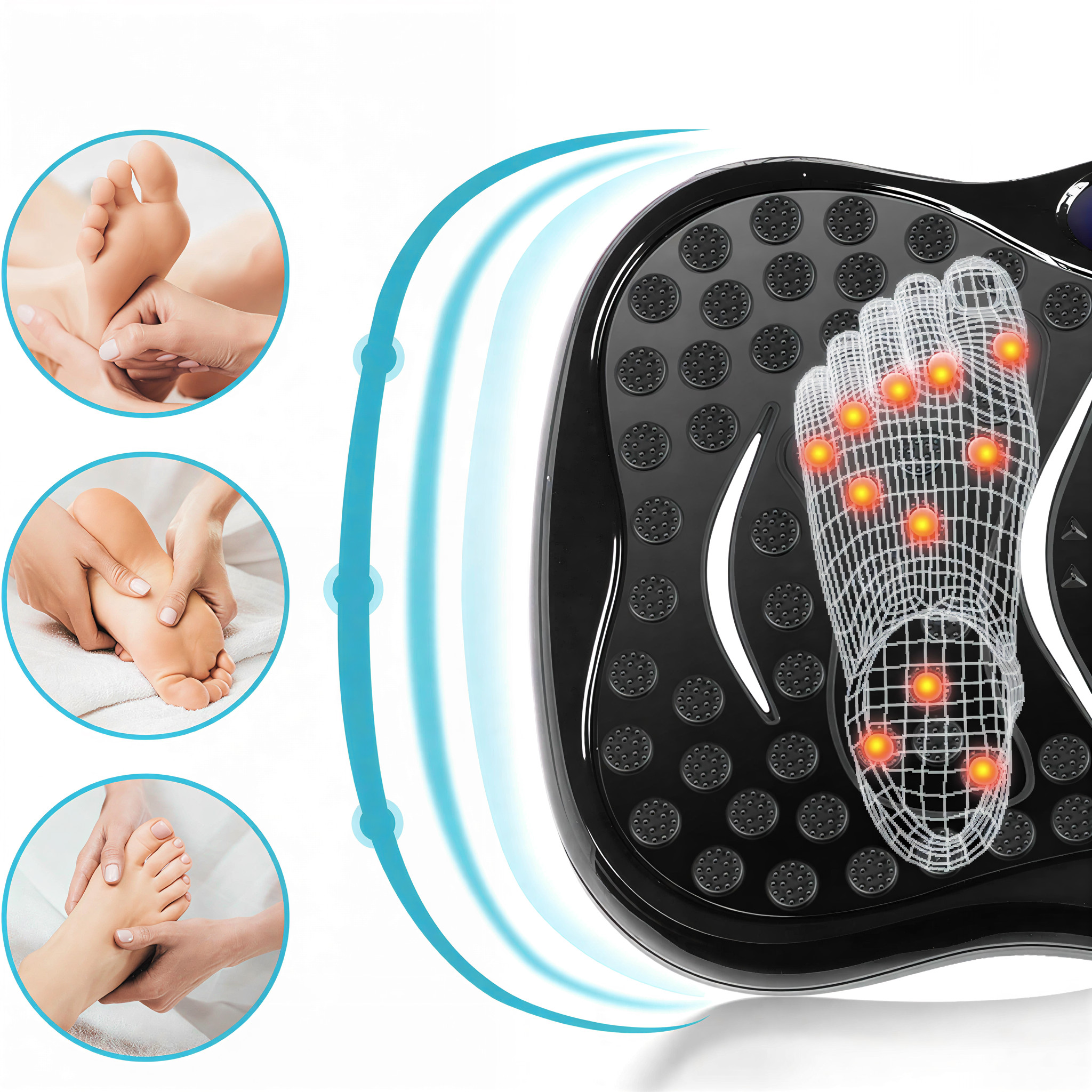 Vibraciona Platforma za Vežbanje i Masažu