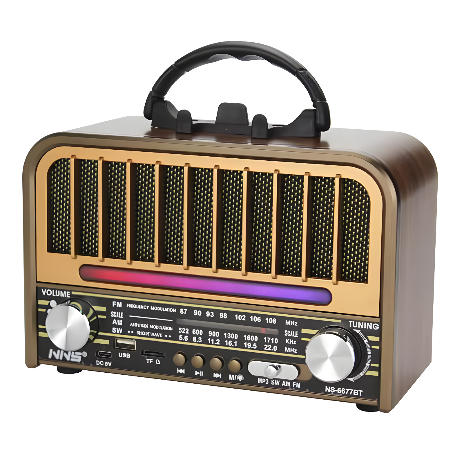 Retro Radio NS-6677BT