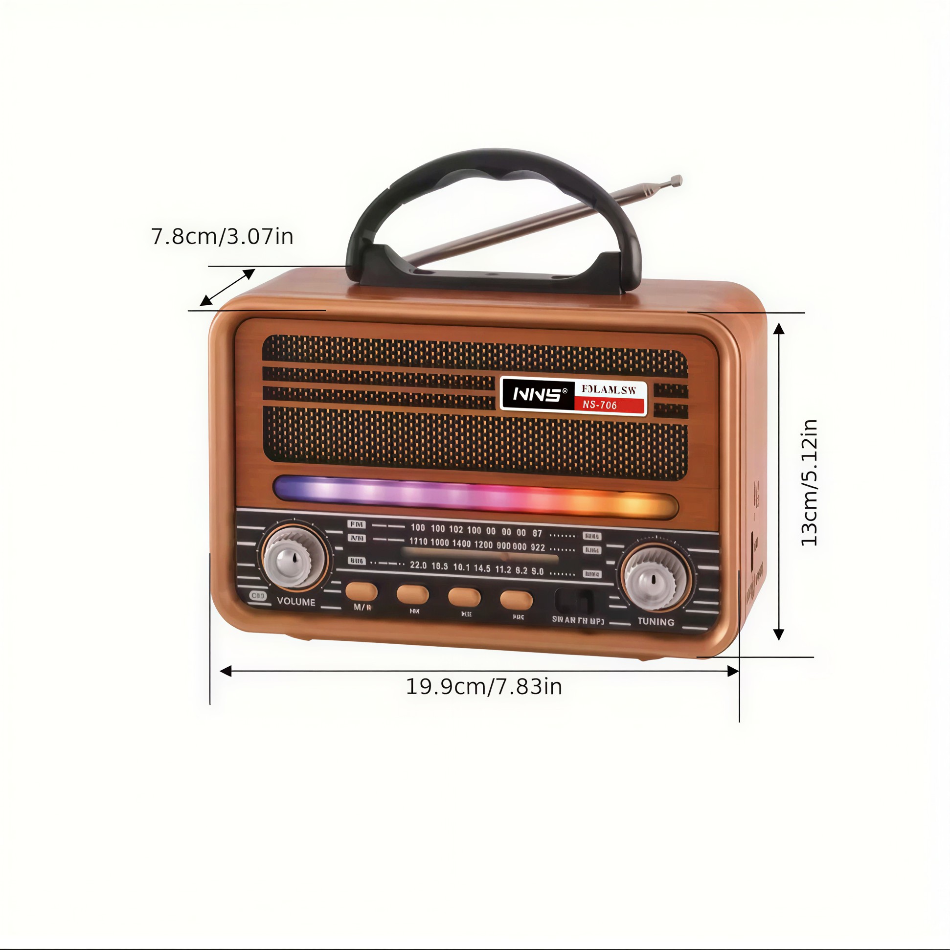 Retro Radio NS-7068BT