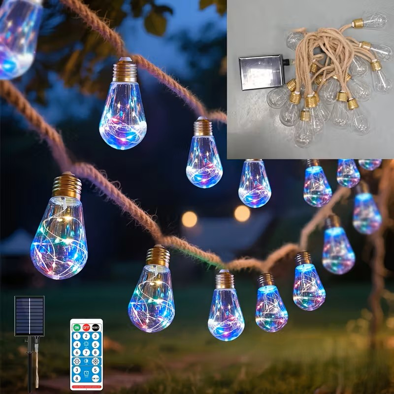 Solarne LED Lampice 8m