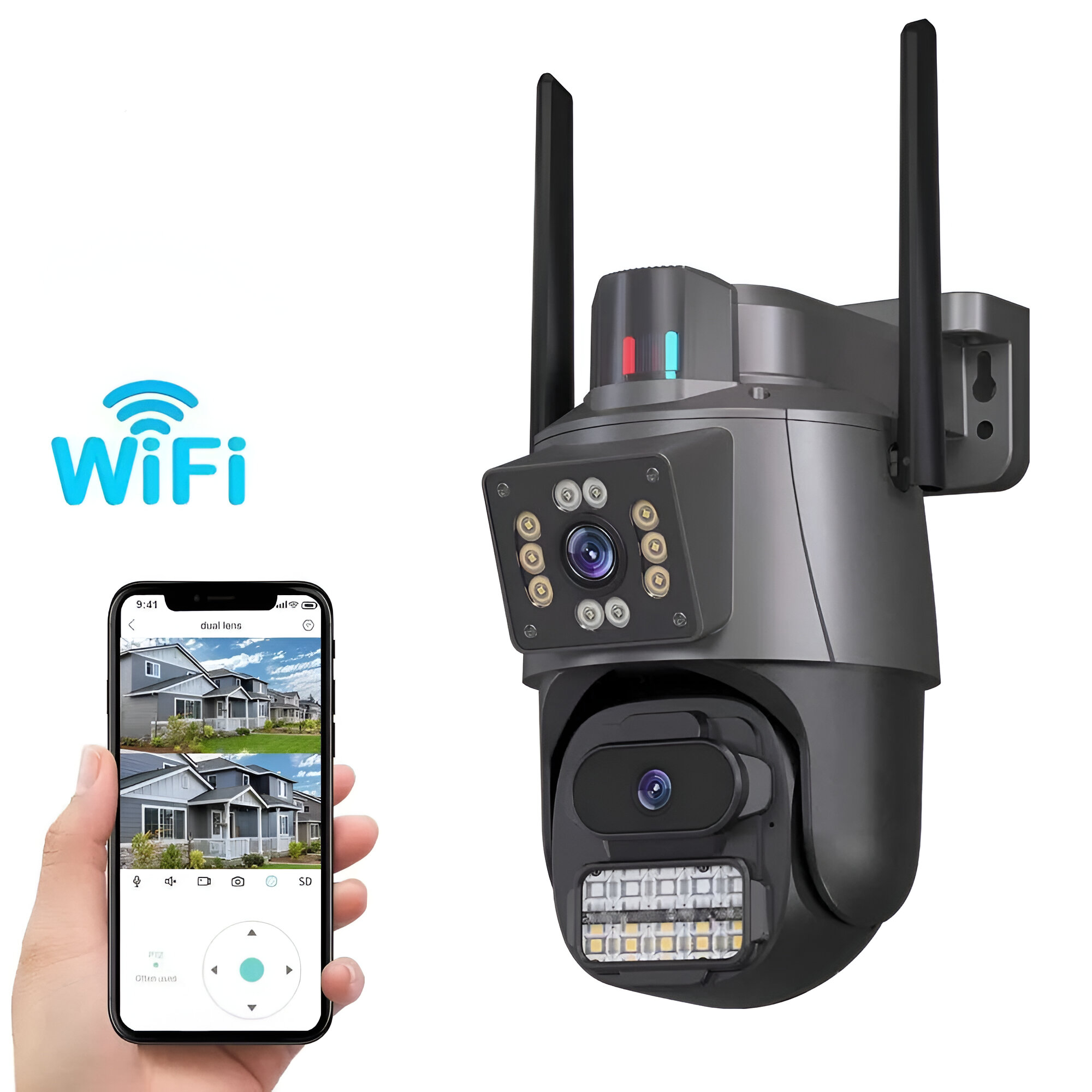 Smart Dual WiFi IP Kamera