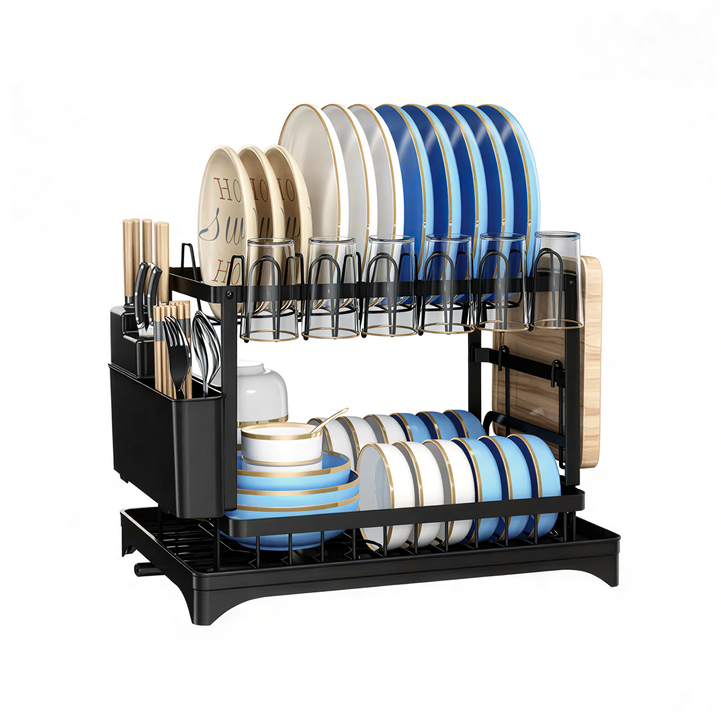 Stalak za Sudove – Oceđivač u 2 Nivoa