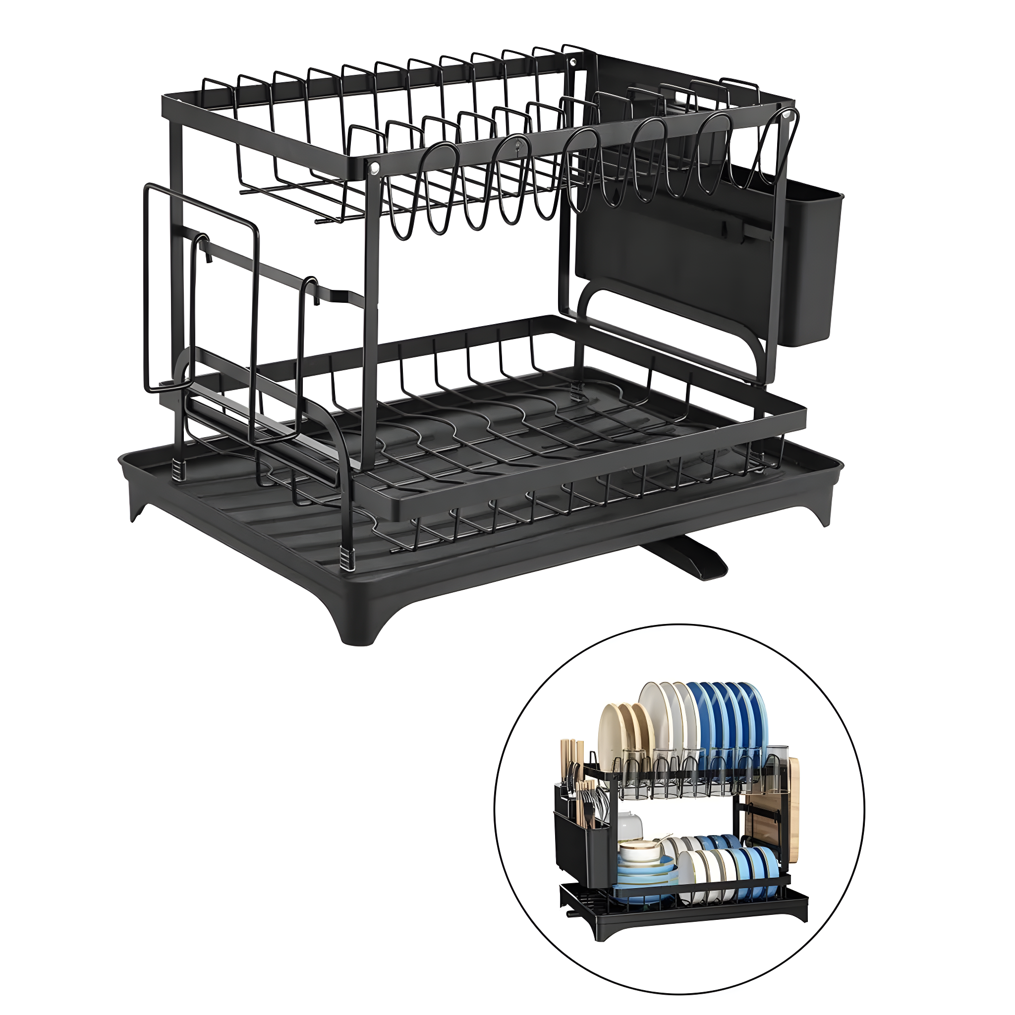 Stalak za Sudove – Oceđivač u 2 Nivoa