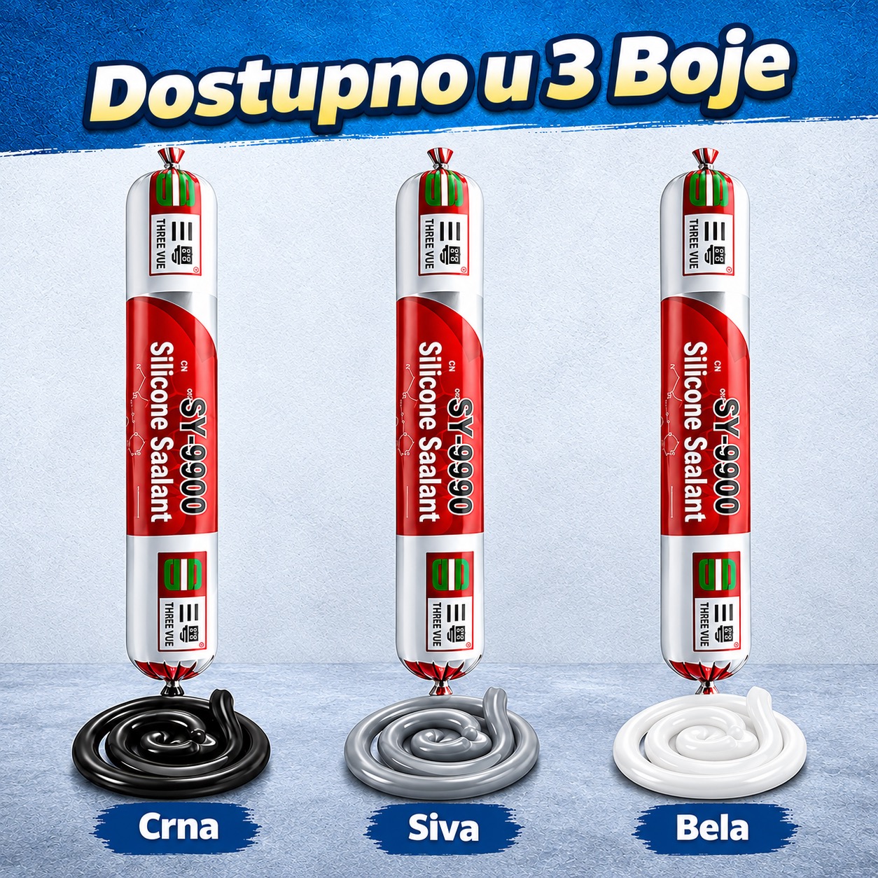 Vodootporni Silikonski Zaptivač za Sanaciju Curenja