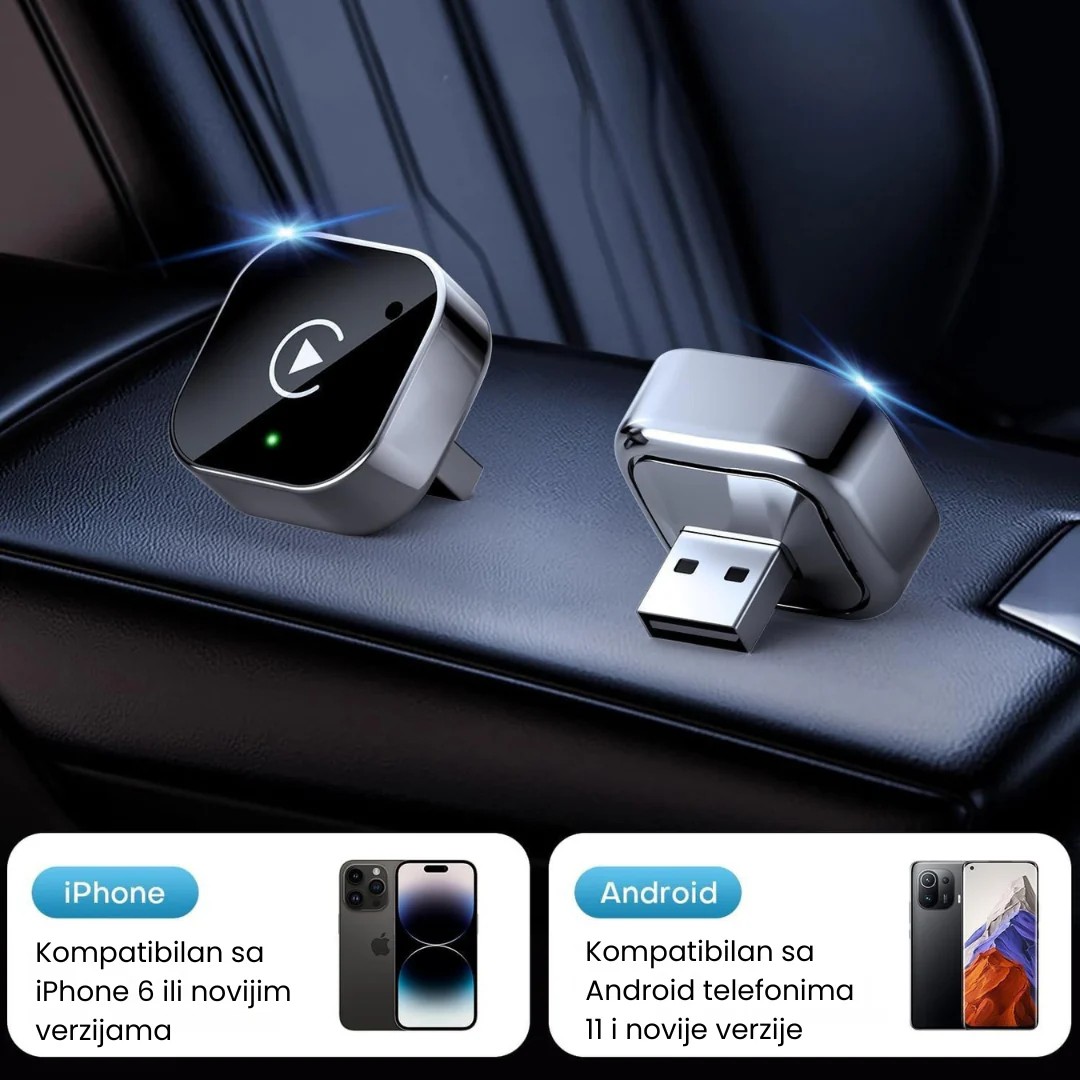 Carplay Bežični Auto Adapter