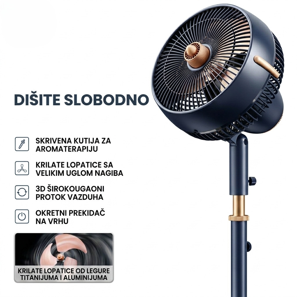 Podni Ventilator sa Difuzerom - Slika 4