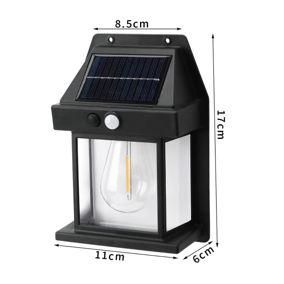 Solarna Retro Lampa sa Senzorom Pokreta - Slika 5