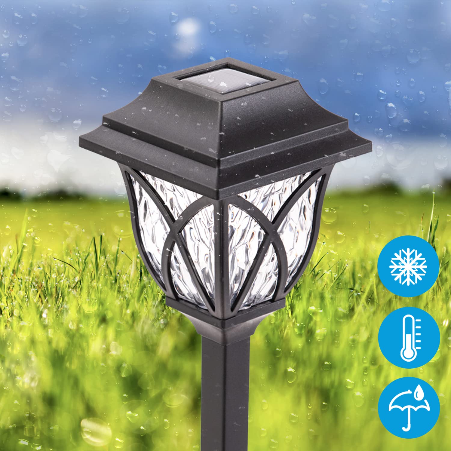 Solarne LED Lampe za Baštu - 6 Komada - Slika 2