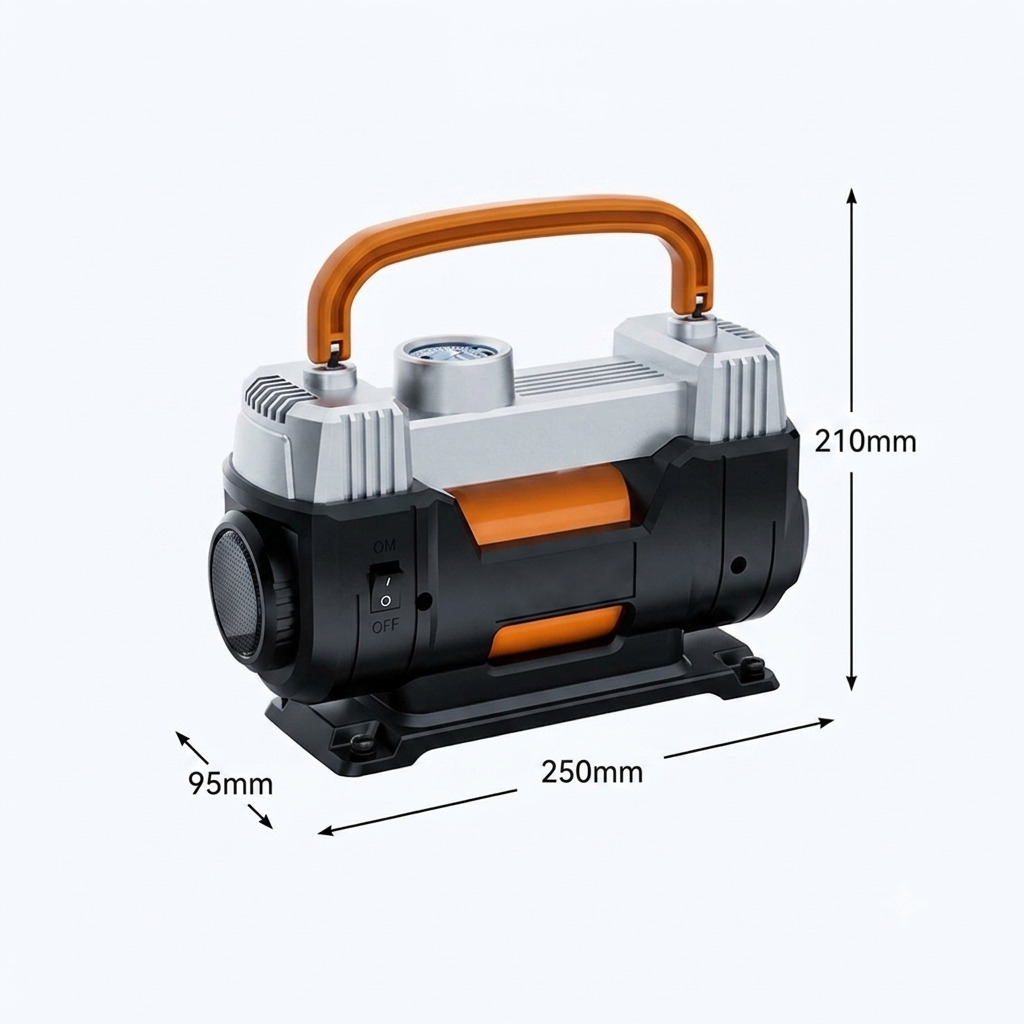 Prenosivi Auto Kompresor LS-208 - Slika 4