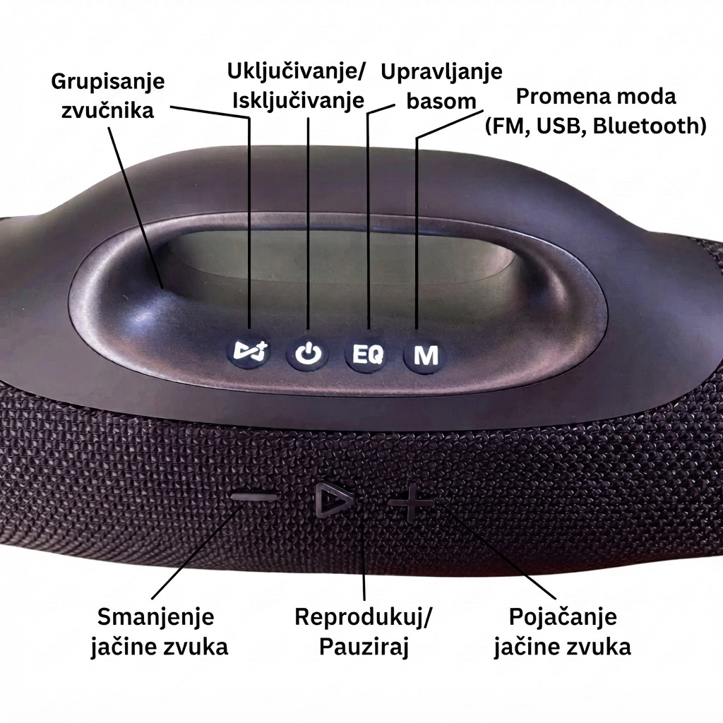 Bluetooth Zvučnik BoomBox 4 Mini - Slika 3
