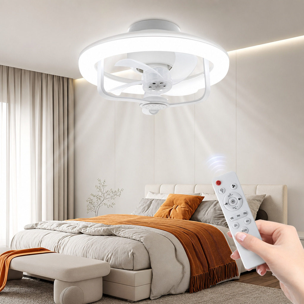 Led Luster sa Ventilatorom E27 - Slika 4