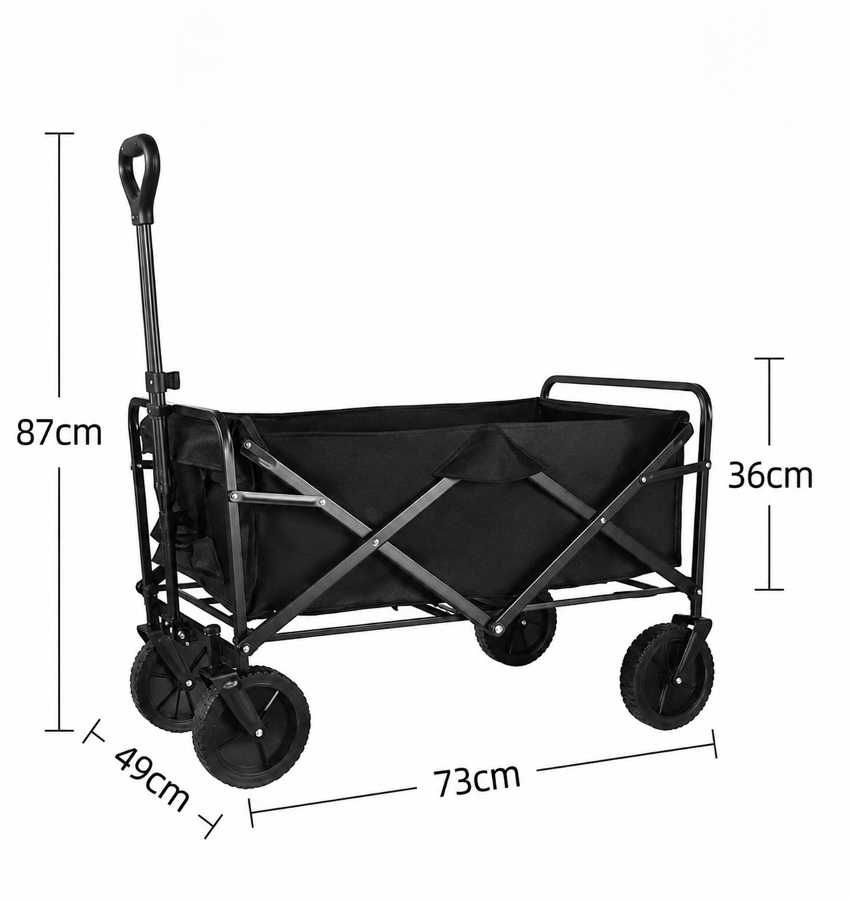 Sklopiva Transportna Kolica - Slika 6