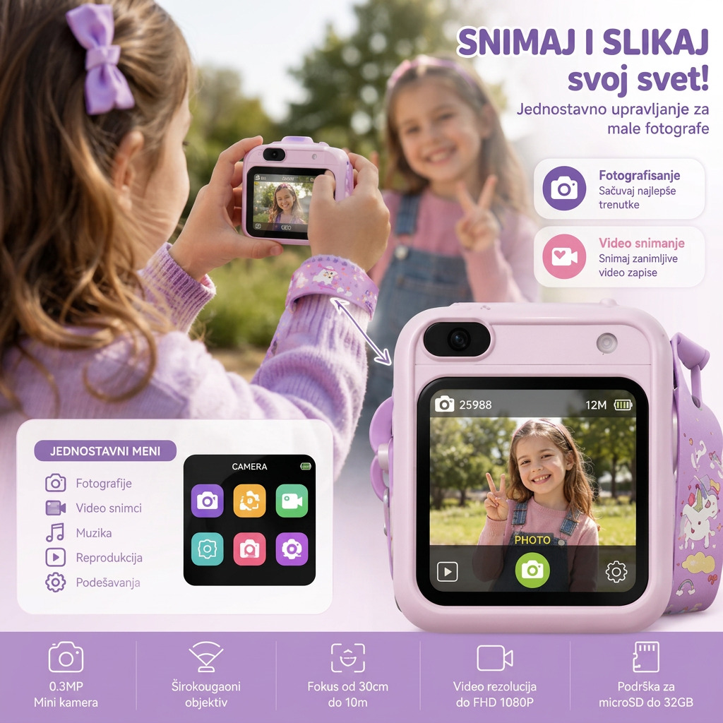 3u1 Dečiji Smart Set - Jednorog - Slika 4