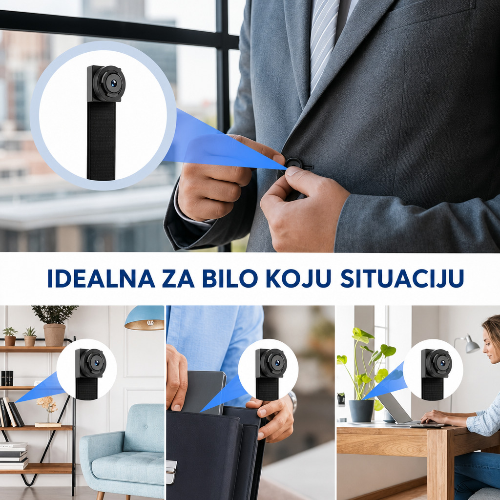 Mikro Wi-Fi Kamera Steren