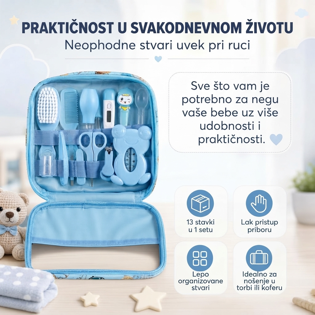 Set za Negu Beba – 13 Delova